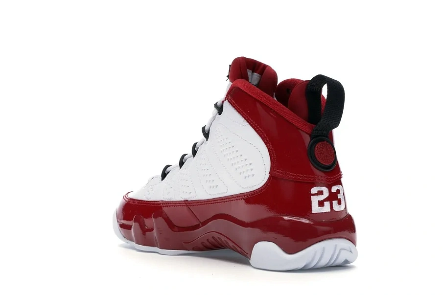 Фото № 6 с приближением к товару «‎Jordan 9 Retro White Gym Red »