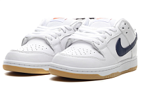 Фото № 3 с приближением к товару «‎Nike SB Dunk Low Orange Label WhiteNavy»