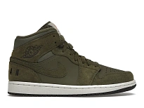 Фото № 1 с приближением к товару «‎Jordan 1 Mid Olive Canvas (2018)»