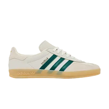 adidas Gazelle Indoor Cream White Collegiate Green Gum