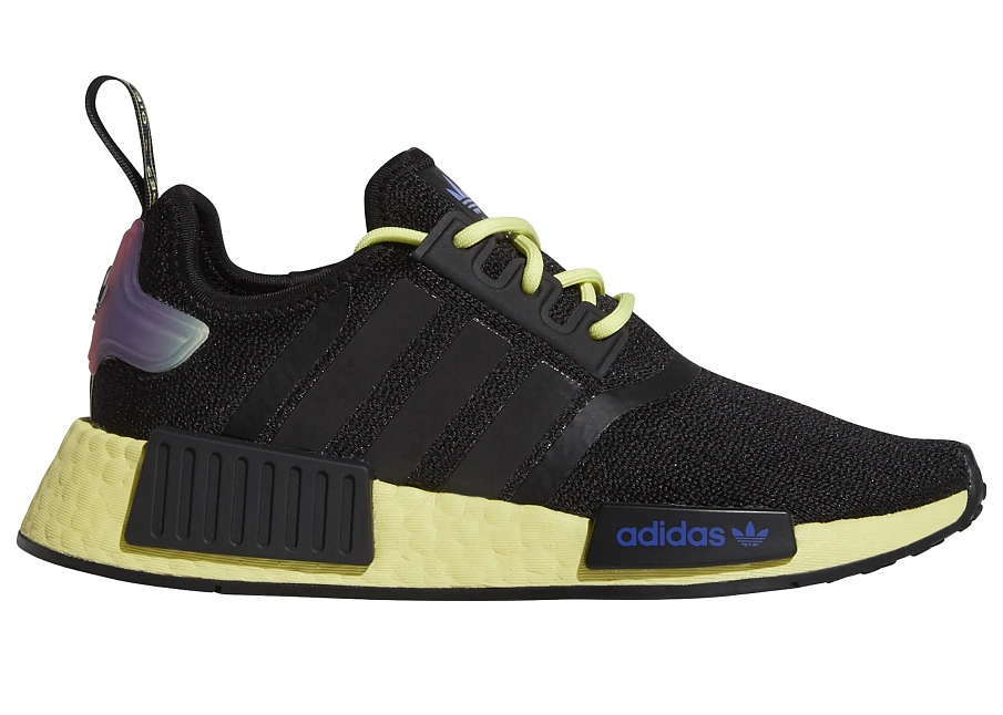Фото № 1 с приближением к товару «‎adidas NMD R1 Black Pulse Yellow »