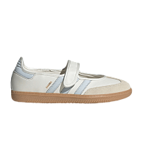 Фото № 1 с приближением к товару «‎adidas Women's Samba Jane White Halo Blue Gum (JR7339)»