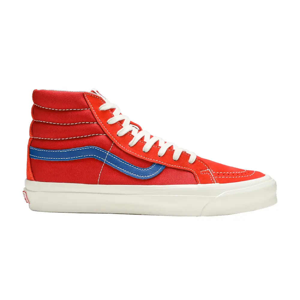 Vans OG Sk8-Hi LX Pompeian Red - 1