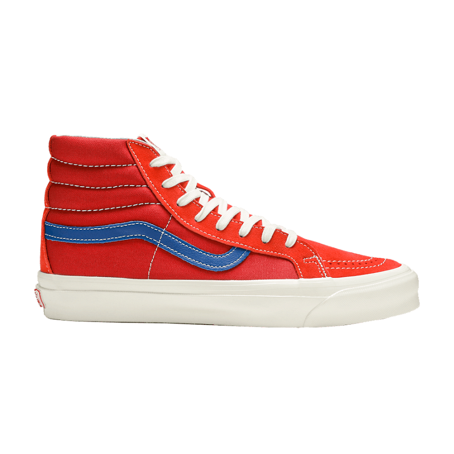 Фото № 1 с приближением к товару «‎Vans OG Sk8-Hi LX Pompeian Red»