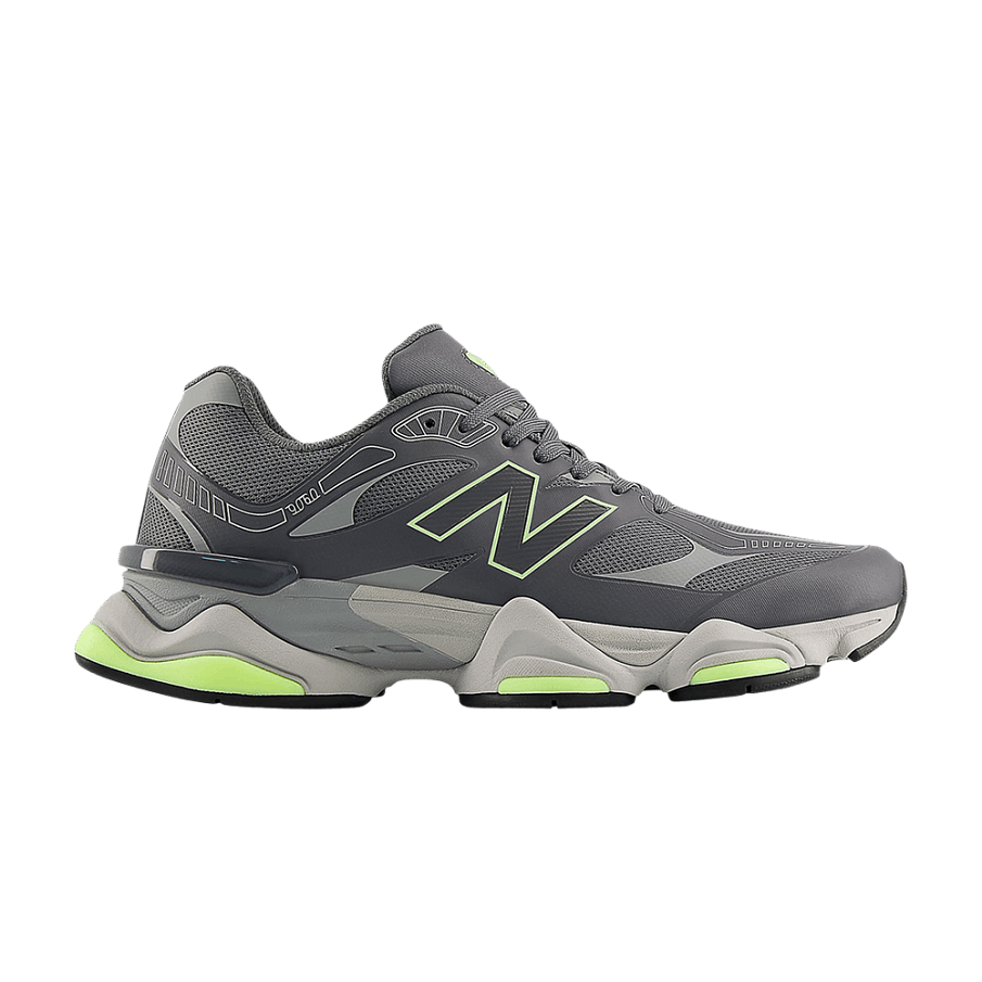 Фото № 1 с приближением к товару «‎New Balance 9060 Grey Green»