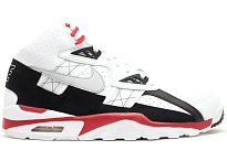 Фото № 1 с приближением к товару «‎Nike Air Trainer SC High White Neutral Grey Varsity Red»