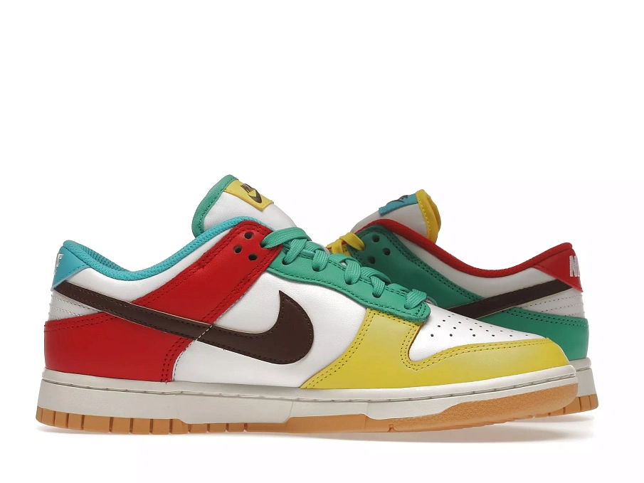 Фото № 6 с приближением к товару «‎Nike Dunk Low Free 99 White»