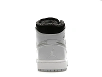 Фото № 4 с приближением к товару «‎Jordan 1 Mid Pure Platinum Metallic Silver»