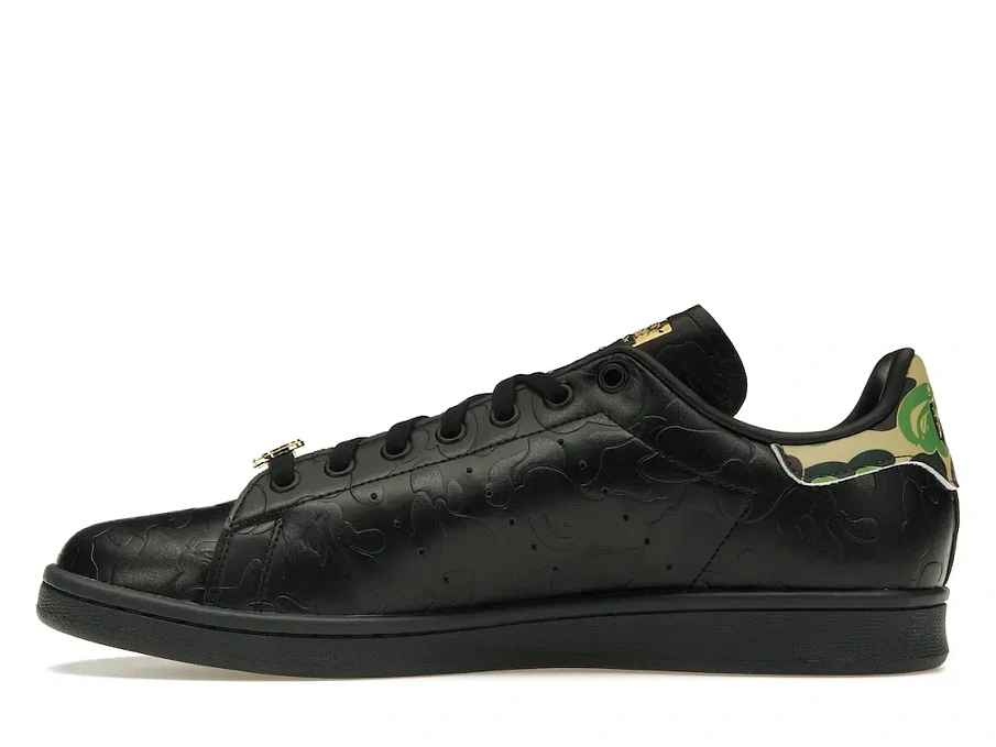 Фото № 3 с приближением к товару «‎adidas Stan Smith Bape 30th Anniversary Black»