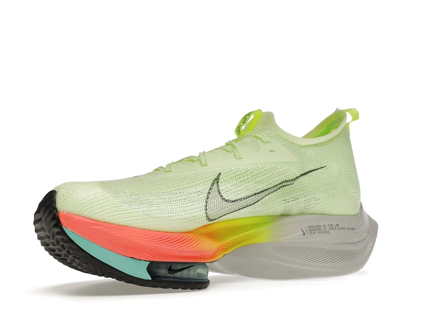 Фото № 3 с приближением к товару «‎Nike Air Zoom Alphafly Next% Barely Volt Orange»