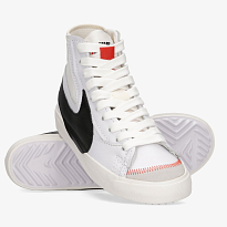 Фото № 3 с приближением к товару «‎Nike Blazer Mid '77 Jumbo Retro Sneakers WhiteBlack»