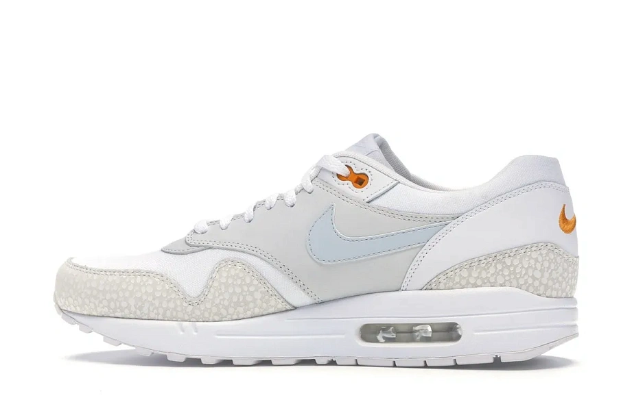 Фото № 5 с приближением к товару «‎Nike Air Max 1 White Kumquat»