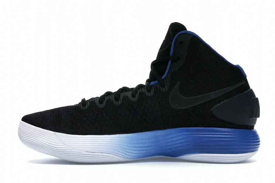 Фото № 3 с приближением к товару «‎Nike Hyperdunk 2017 Black Game Royal White»