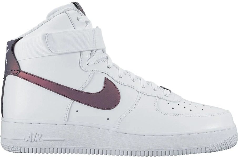 Фото № 1 с приближением к товару «‎Nike Air Force 1 High White Multi-Color»