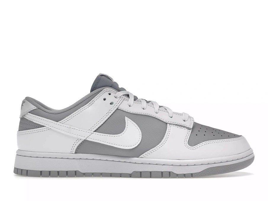 Фото № 1 с приближением к товару «‎Nike Dunk Low Retro White Grey»