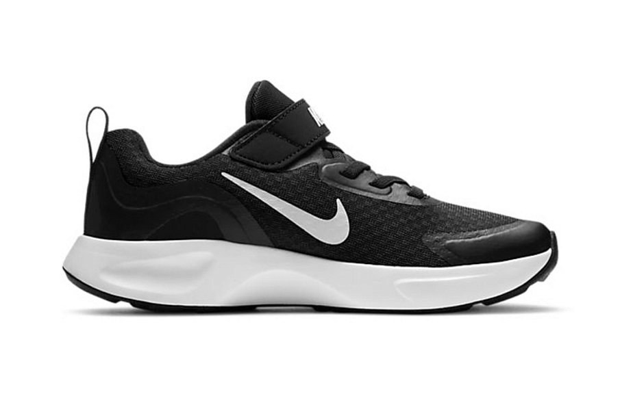 Фото № 2 с приближением к товару «‎Nike WearAllDay Younger Kids' Shoe BlackWhite»