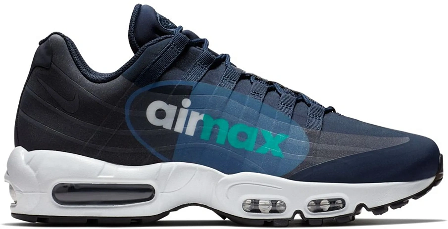 Фото № 1 с приближением к товару «‎Nike Air Max 95 Big Logo Slate»