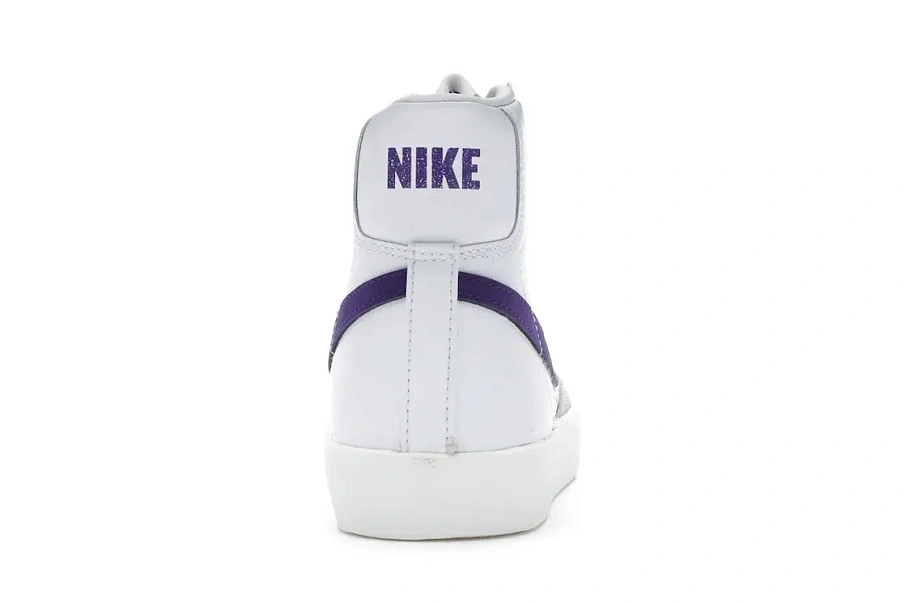 Фото № 4 с приближением к товару «‎Nike Blazer Mid 77 White Voltage Purple »