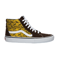 Фото № 1 с приближением к товару «‎Supreme x Vans Sk8-Hi Pro Diamond Plate Brown»
