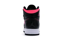 Фото № 4 с приближением к товару «‎Jordan 1 Retro High Black Hyper Pink »