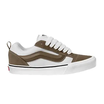Vans Knu-Skool Dark Green White - 1