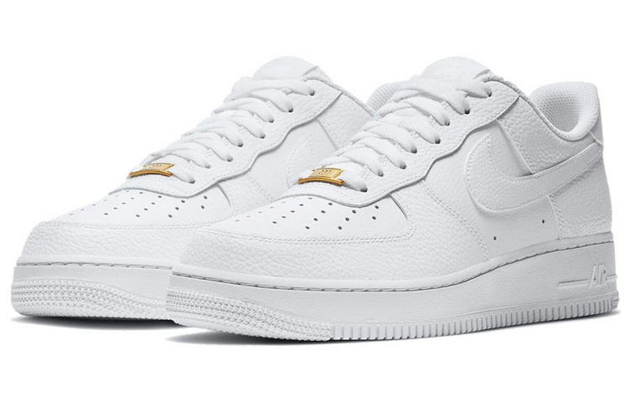 Фото № 2 с приближением к товару «‎Nike Air Force 1 Low Gold Buckle White»