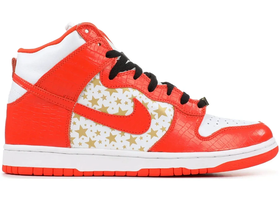 Фото № 1 с приближением к товару «‎Nike SB Dunk High Supreme Orange»