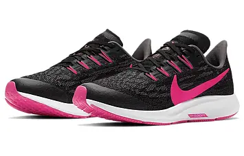 Nike Air Zoom Pegasus 36 GS 'Black Hyper Pink' - 4