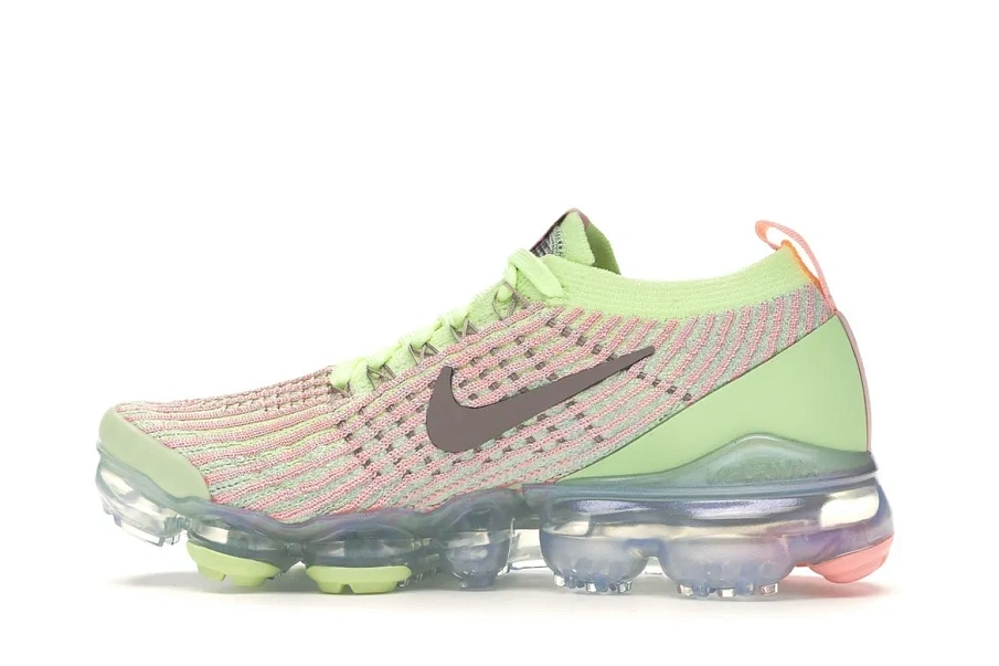 Фото № 4 с приближением к товару «‎Nike Air VaporMax Flyknit 3 Barely Volt Pink Tint »