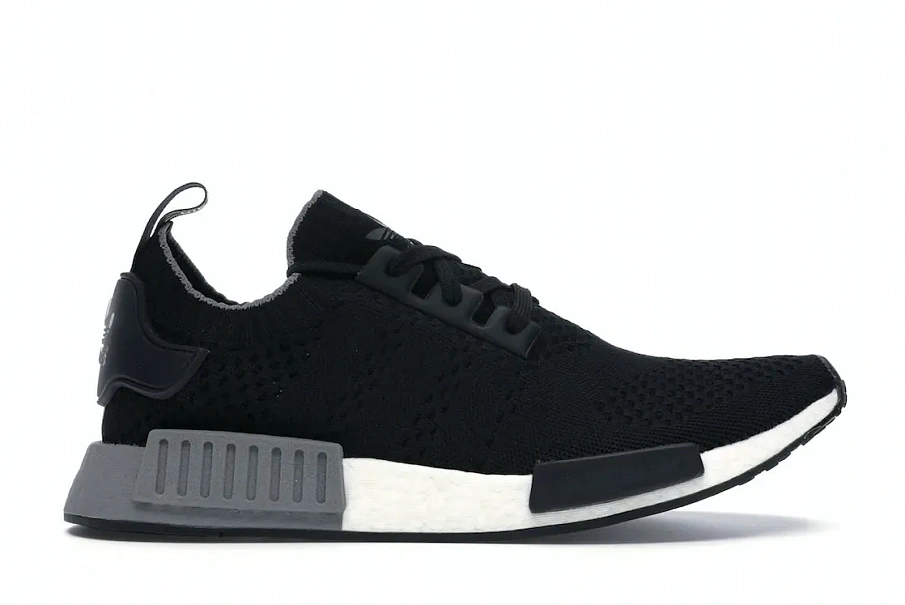 Фото № 1 с приближением к товару «‎adidas NMD R1 Black Grey Three»