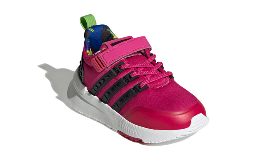 Фото № 3 с приближением к товару «‎(TD) Lego x adidas Racer TR Running Shoes Red»