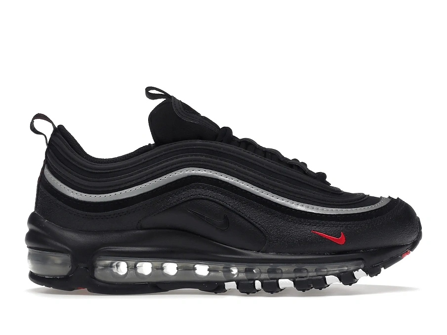 Фото № 1 с приближением к товару «‎Nike Air Max 97 Black Silver Red »