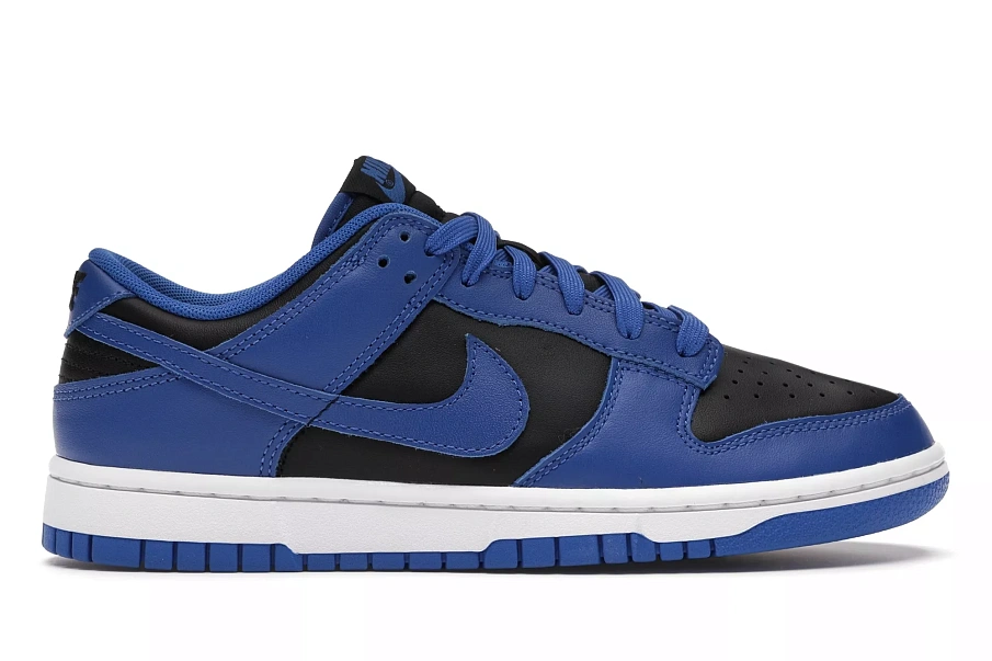 Фото № 1 с приближением к товару «‎Nike Dunk Low Retro Black Hyper Cobalt (2021)»
