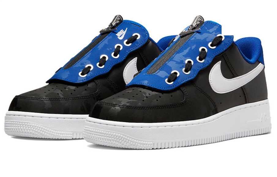 Фото № 3 с приближением к товару «‎Nike Air Force 1 Low Sneakers BlackWhiteBlue»