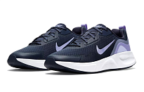 Фото № 3 с приближением к товару «‎Nike WearAllDay (GS) Running Shoes BlackPurple»