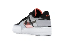 Фото № 6 с приближением к товару «‎Nike Air Force 1 Type Black Hyper Crimson»