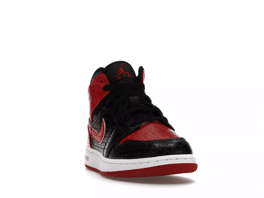 Фото № 2 с приближением к товару «‎Jordan 1 Mid Bred Text »