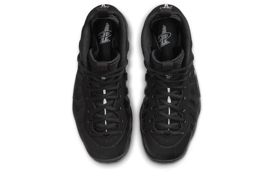 Фото № 4 с приближением к товару «‎Nike Little Posite One GS 'Anthracite' BlackWolf GreyAnthraciteBlack»