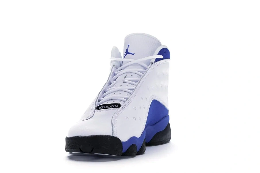 Фото № 2 с приближением к товару «‎Jordan 13 Retro White Hyper Royal Black »