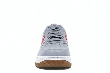 Nike Air Force 1 Low '07 Wolf Grey University Red (CI0057-003) - 2