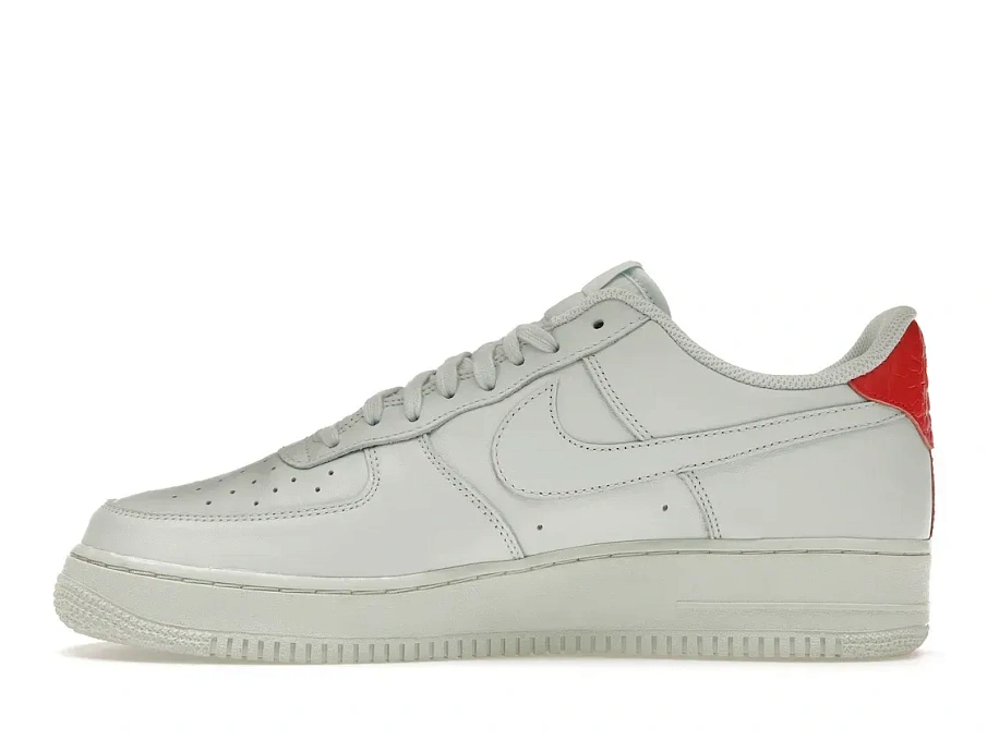 Фото № 3 с приближением к товару «‎Nike Air Force 1 Low Split Grey Red»