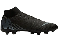 Фото № 1 с приближением к товару «‎Nike Mercurial Superfly 6 Academy MG Black»