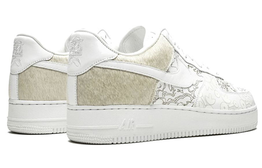 Фото № 4 с приближением к товару «‎Nike Air Force 1 Premium "Year of the Dog" White»