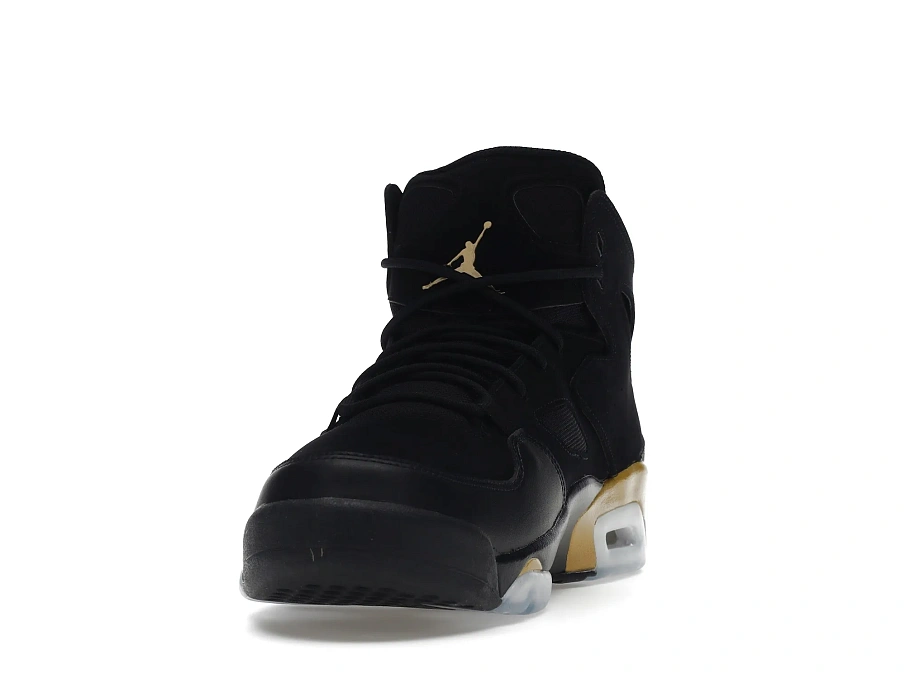 Фото № 4 с приближением к товару «‎Jordan Flight Club 91 Black Metallic Gold (2021)»