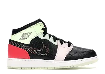 Jordan 1 Mid Glow-In-The-Dark (AV5174-076)