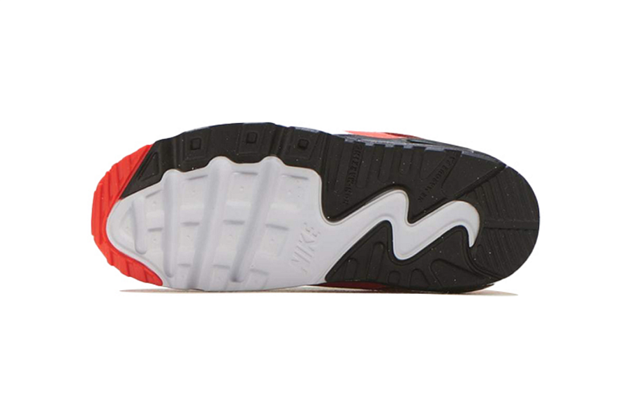 Фото № 4 с приближением к товару «‎(TD) Nike Air Max 90 Running Shoes BlackWhiteRed»