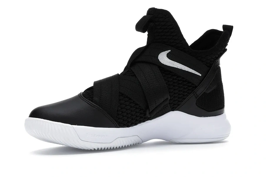 Фото № 3 с приближением к товару «‎Nike LeBron Soldier 12 TB Black White Silver»