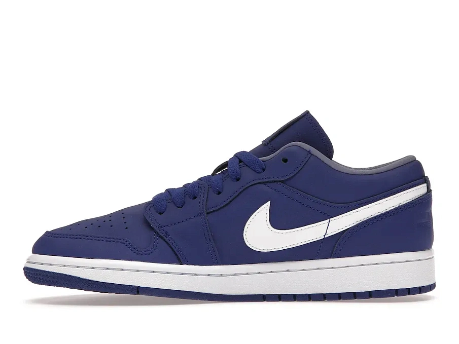 Фото № 3 с приближением к товару «‎Jordan 1 Low Deep Royal Blue »