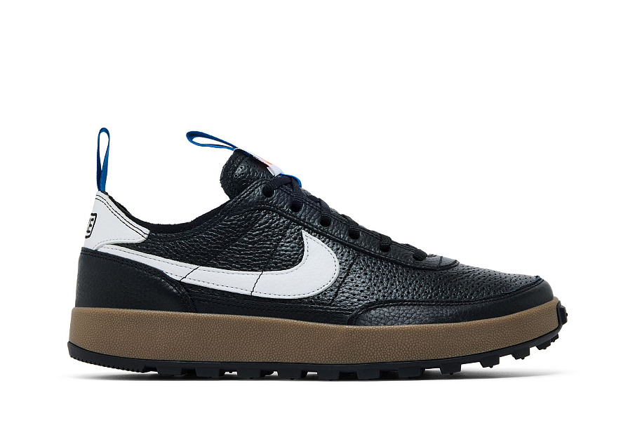 Фото № 2 с приближением к товару «‎Tom Sachs x Nike Women's NikeCraft General Purpose Shoe Black White Team Royal»