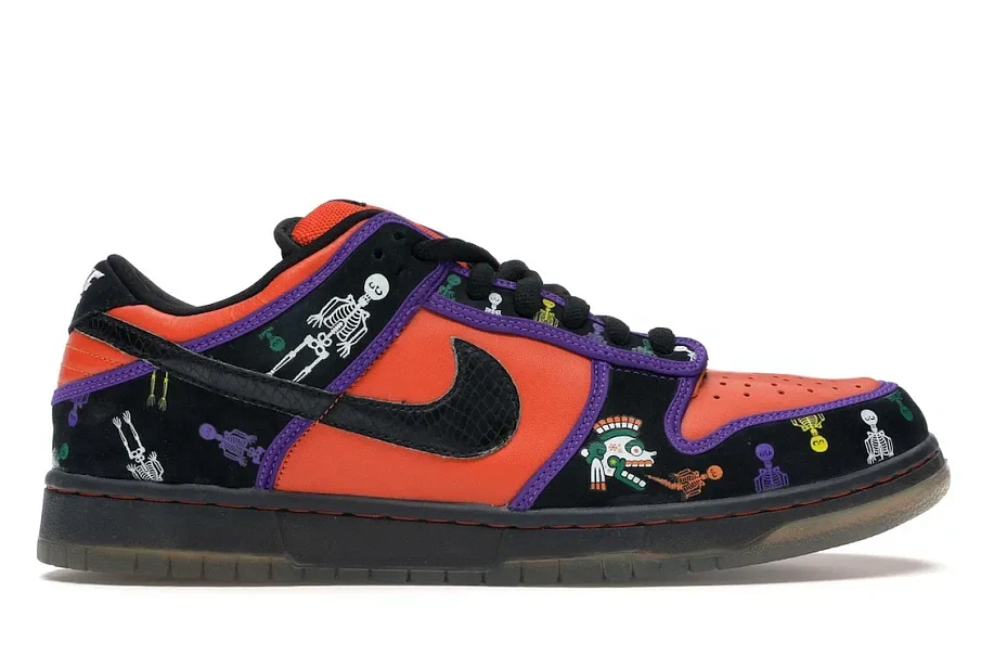 Фото № 1 с приближением к товару «‎Nike SB Dunk Low Day of the Dead»
